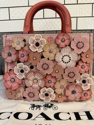 COACH Rogue 25 with Tea Rose Cherry Blossom Collection Japan