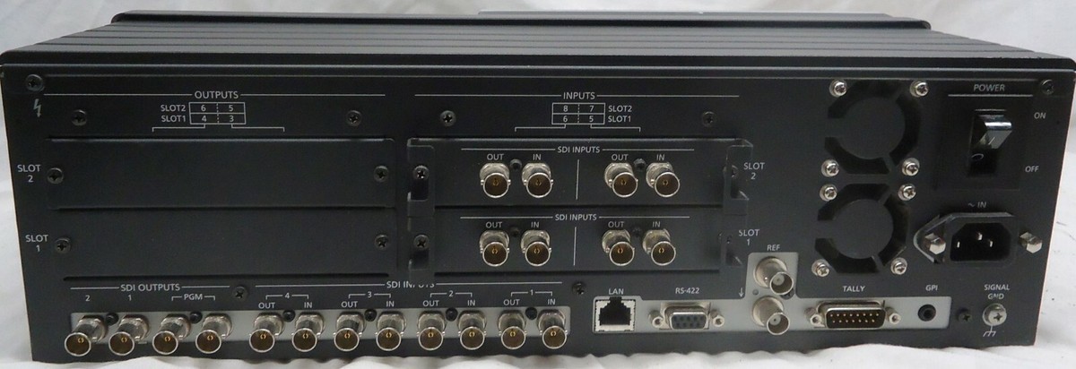 Panasonic AV-HS400 w/ Two AV-HS04M1 SDI Option Boards | eBay