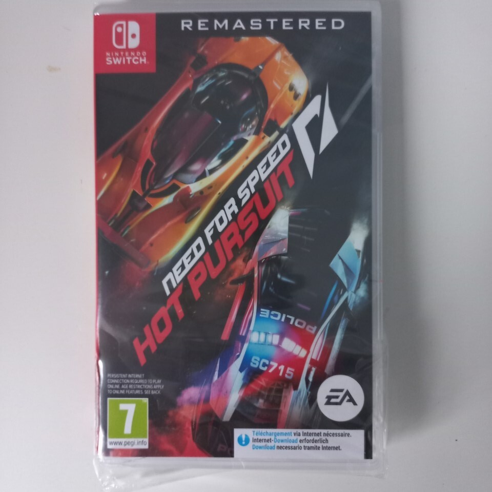 Need For Speed: Hot Pursuit Remastered Nintendo Switch damaged box