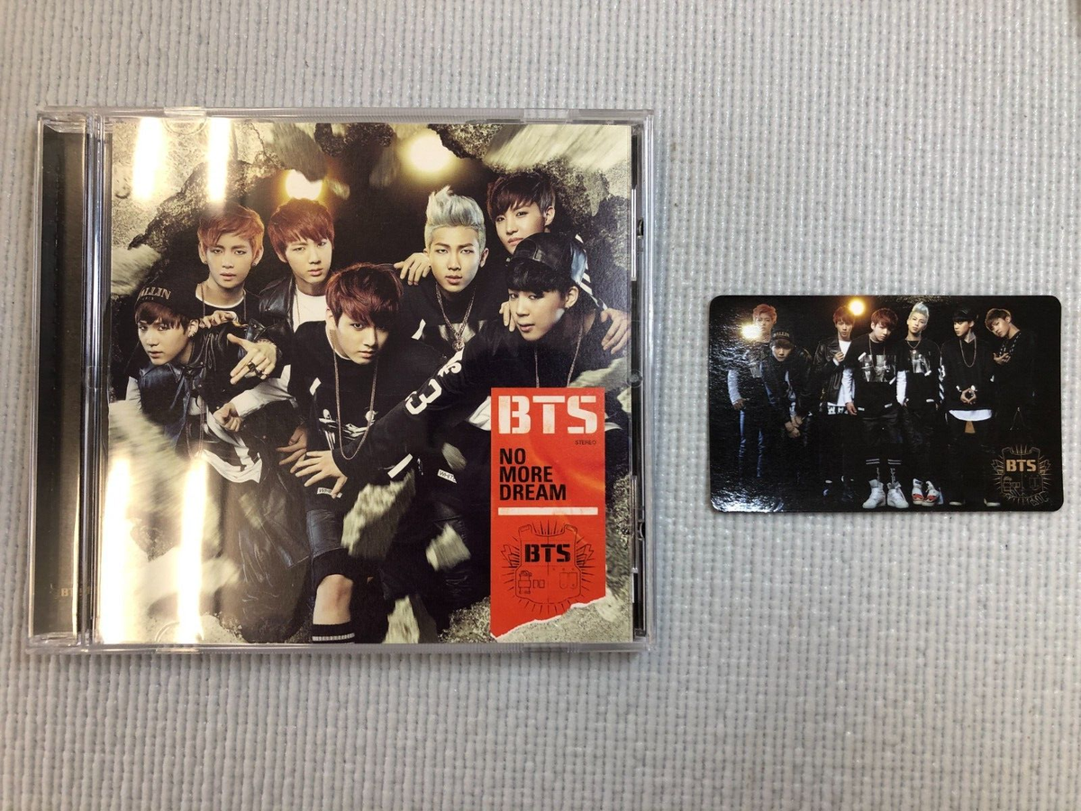 BTS Japan Album NO MORE DREAM CD & Official Photocard ( ALL ) | eBay