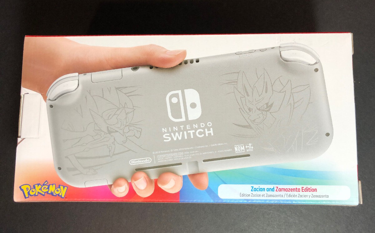 Nintendo Switch Lite [ Pokemon Zacian and Zamazenta Edition ] NEW