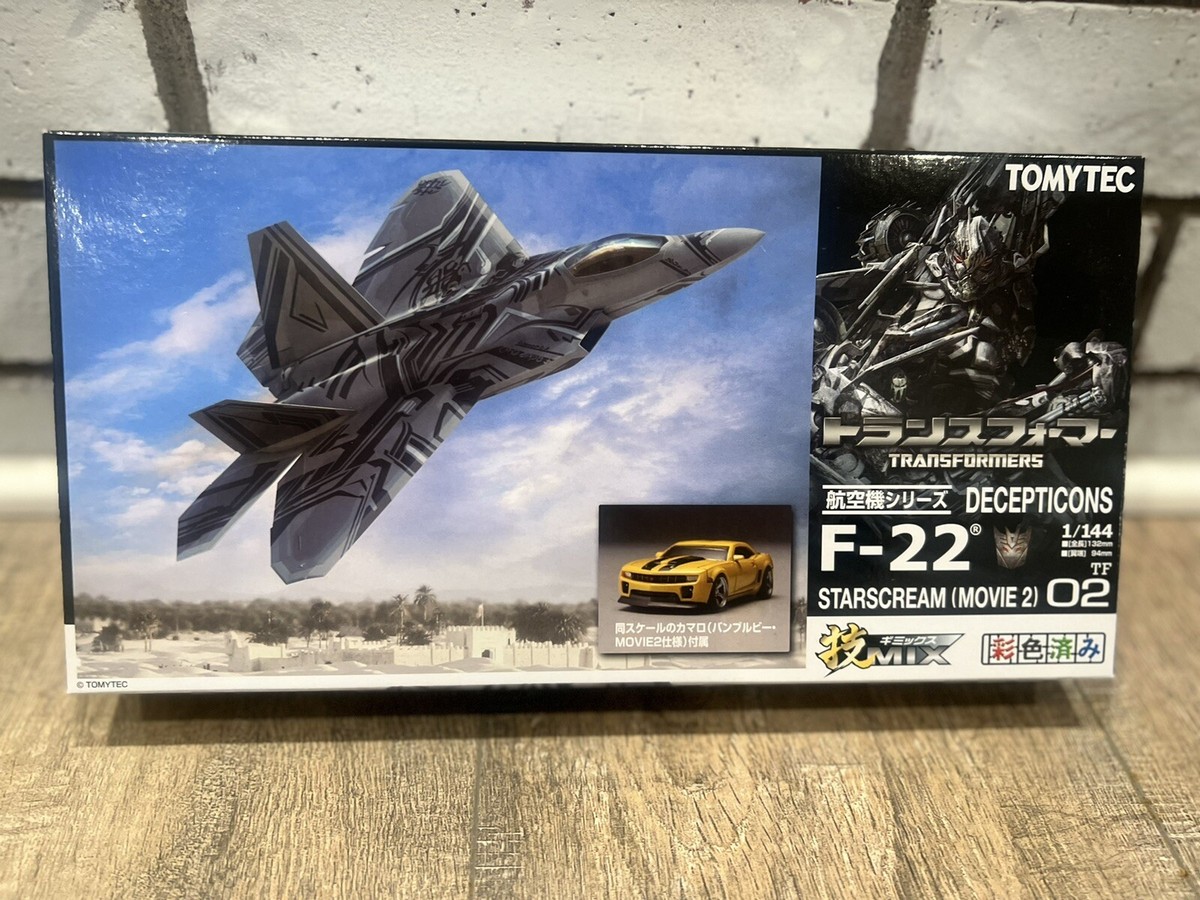 TOMYTEC Decepticons F-22 Starscream (Movie 2) TF02 - MISB