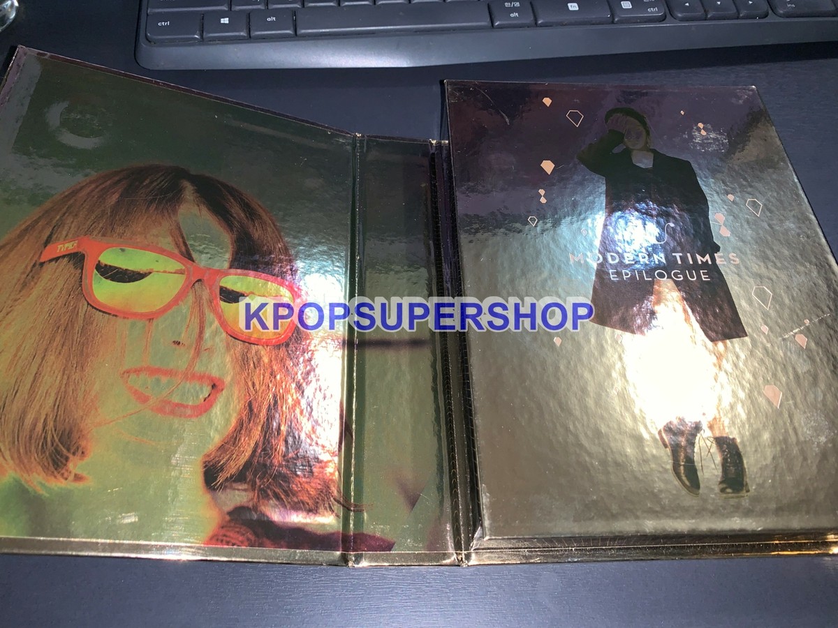 IU 3rd Album Repackage Modern Times Epilogue CD 2 DVD No Photos