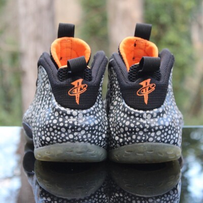 Nike Air Foamposite One Safari Men's Size 9 Black Anthracite