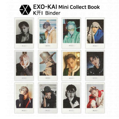 EXO-Kai Kai Mini Collect Book K开I Binder Polaroid Photocard KPOP
