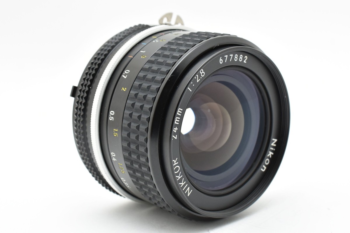 Near Mint] Nikon Ai Nikkor 24mm f/2.8 MF Wide angle Lens from