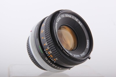Canon FD 50mm f/1.8 SC FAST Prime Mirrorless Lens Canon SLR A1 AE1