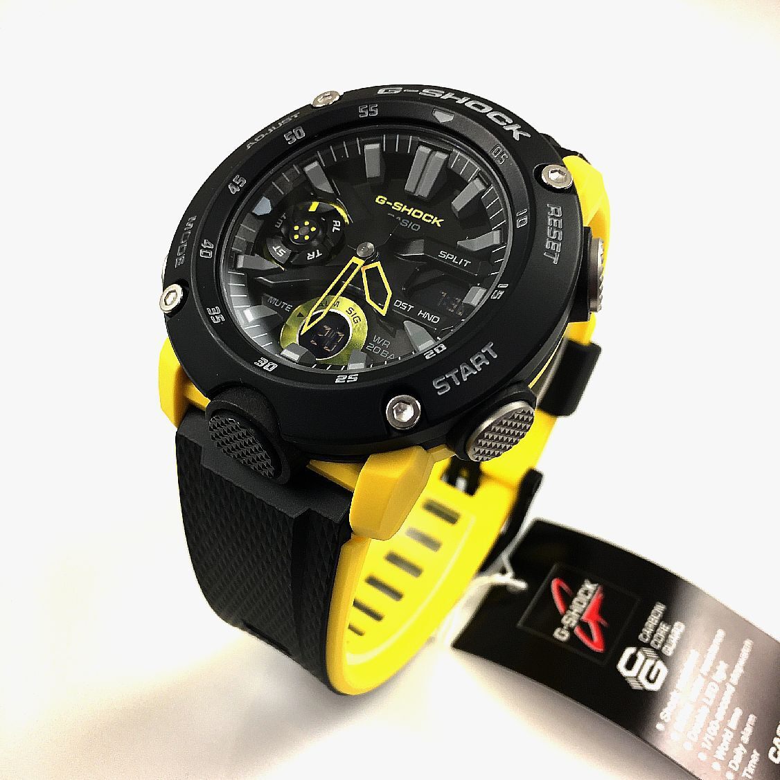 Casio G-Shock GA-2000 Carbon Core Guard Analog Digital Watch