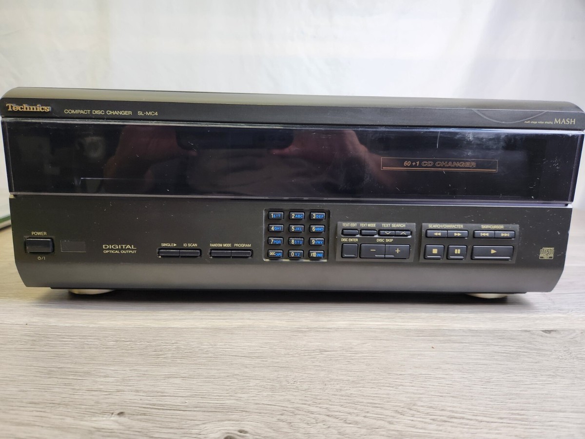 Technics SL-MC4 CD Changer 60 Compact Disc Player - No Remote | eBay