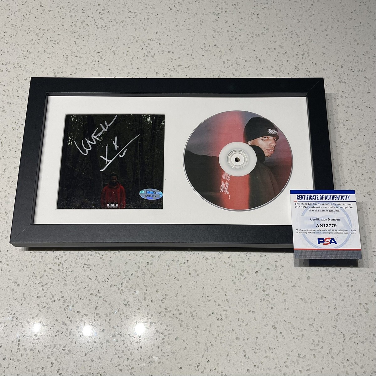 NIGHT LOVELL SIGNED RED TEENAGE MELODY CD ALBUM AUTOGRAPH RAPPER