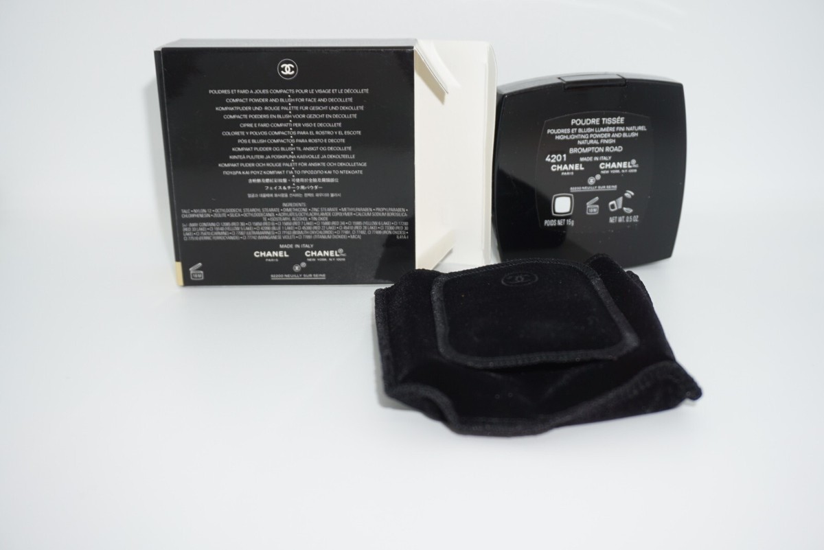Chanel Poudre Tissee Highlighting Powder and Blush ~ Brompton Road