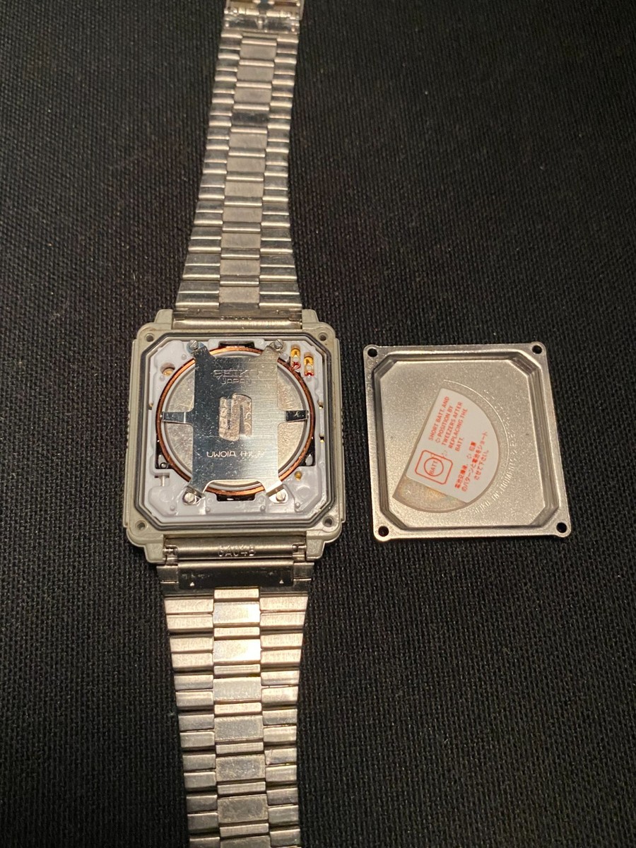 SEIKO Vintage UC-2000 UW01-0010 Digital QZ 1983 Rare watch Working