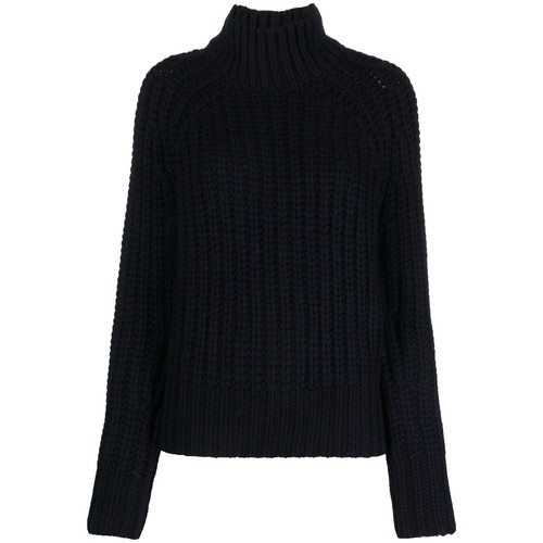 Vintage Gucci 100% Cashmere 80s Geometric Turtleneck Black