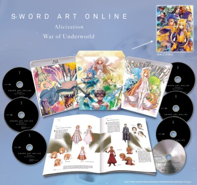 Sword Art Online Alicization War of Underworld Limited Edition Blu