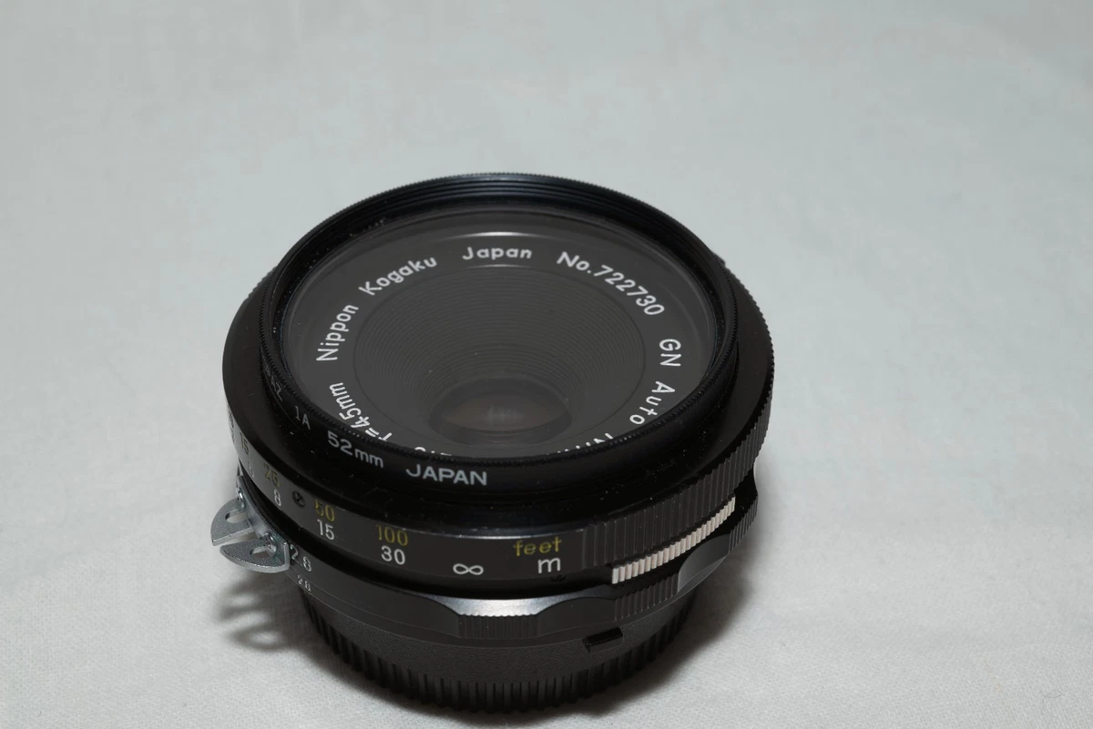 Nikon NIKKOR f/2.8 Camera Lenses 45mm Focal for sale | eBay