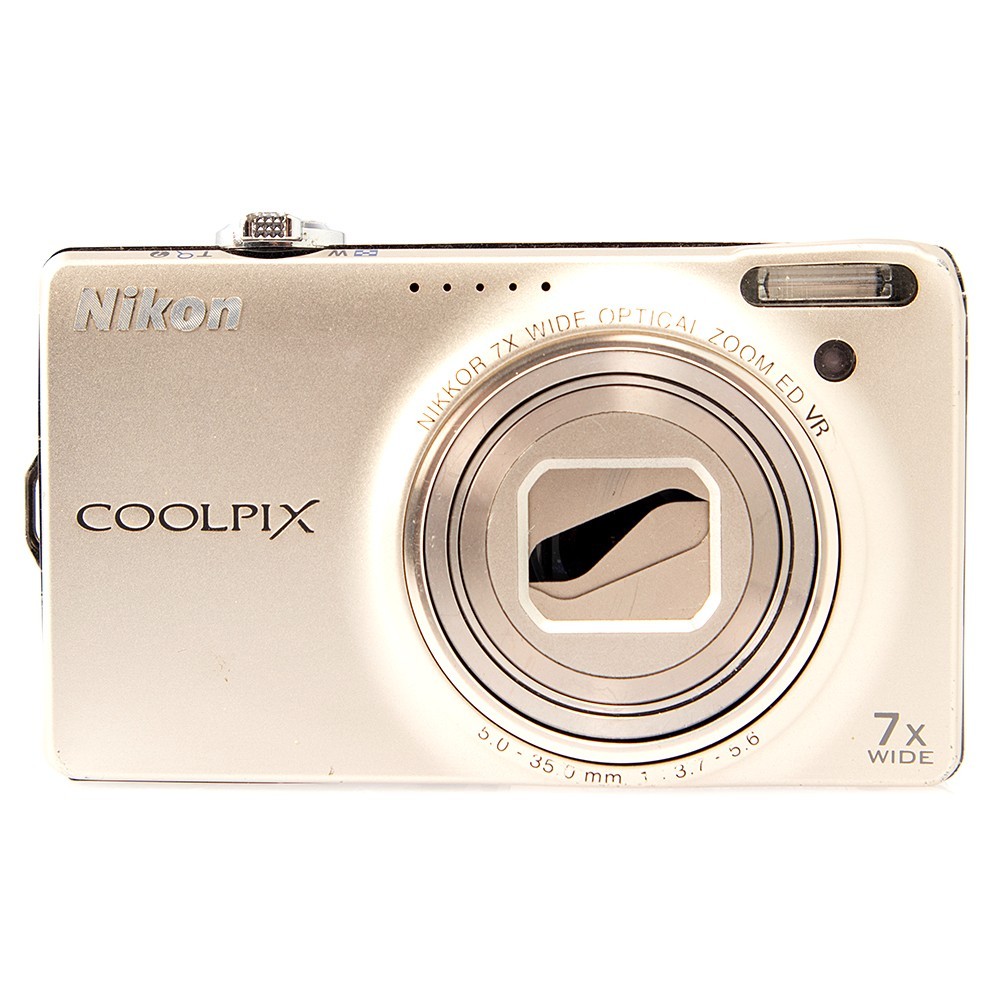 NIKON Coolpix S6000 Digital Camera - 14.2MP / 7x / HD Video - READ