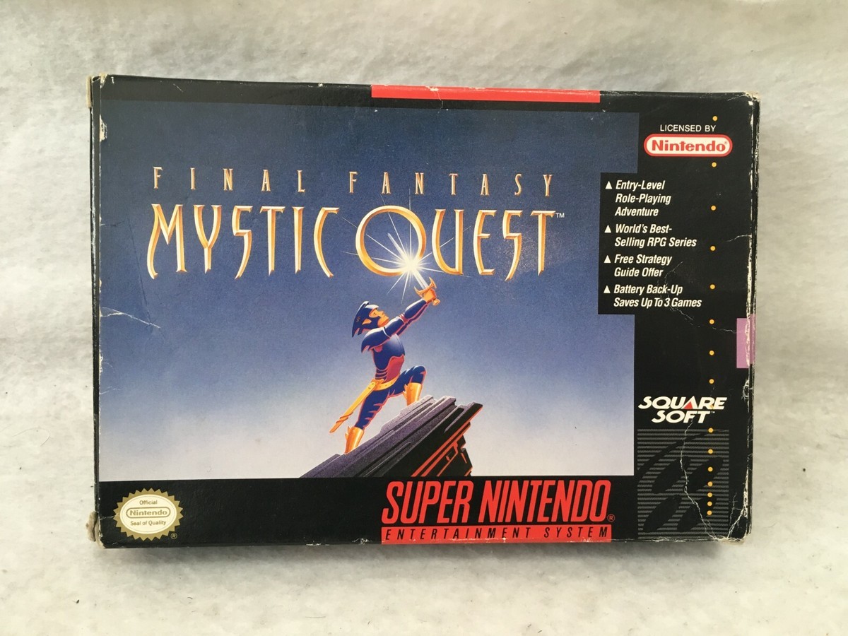 Final Fantasy Mystic Quest Super NIntendo Entertainment System