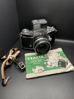 RARE Ihagee EXAKTA Varex VX IIa Carl Zeiss Jena Tessar 50mm F/2.8
