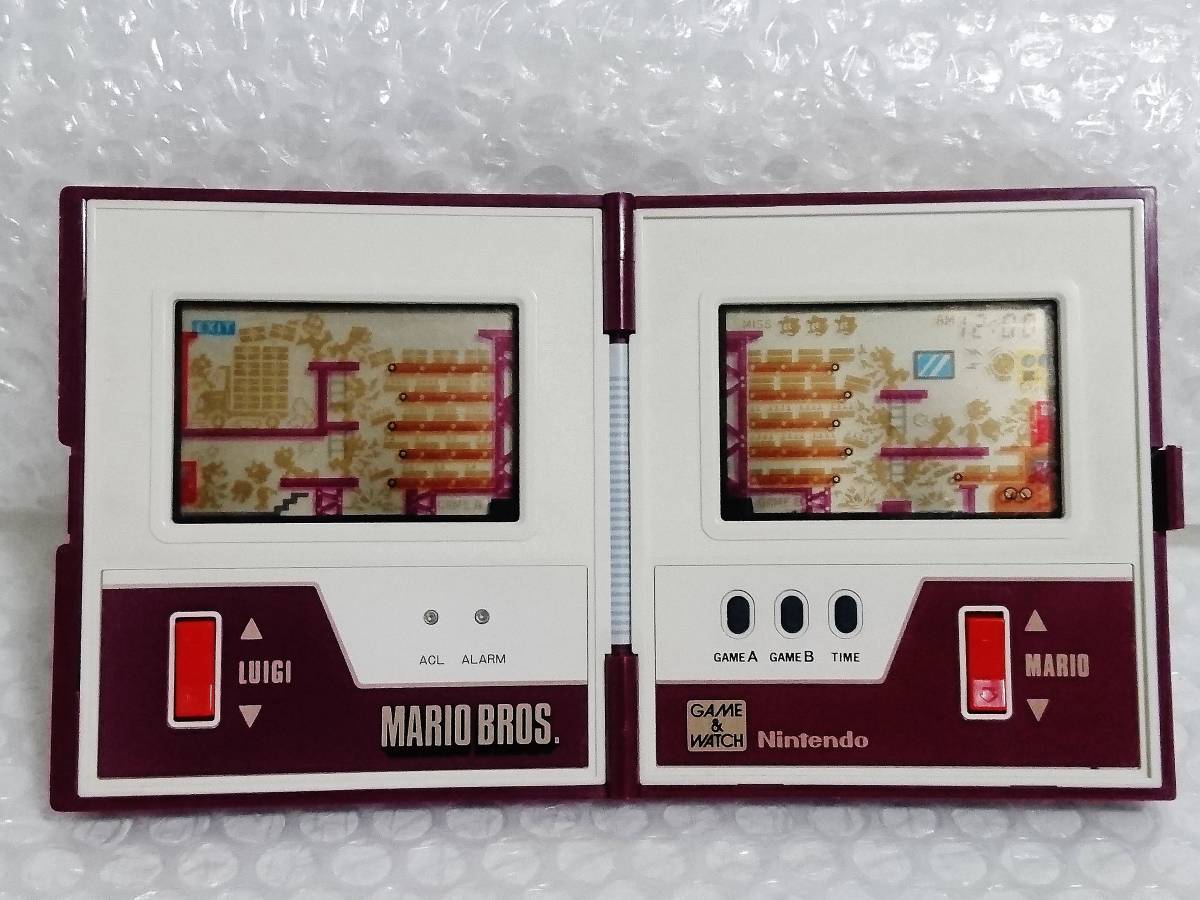 Nintendo Game Watch Multiscreen Mario Bros. POKKA MW-56 Pokka 1983