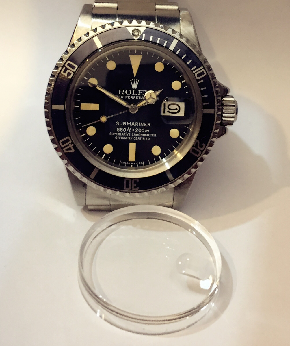 High Definition Cyclops Crystal for Rolex Vintage Submariner 1680