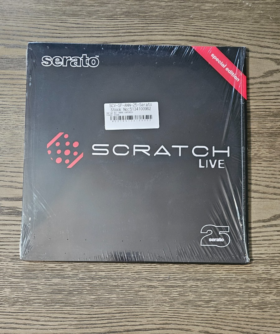 Serato Scratch Live Control Vinyl - 25th Anniversary Edition Red