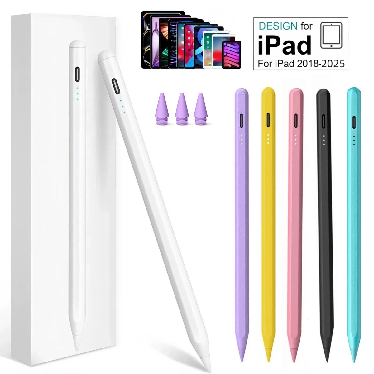 iPad Pencil 2nd Generation, Apple iPad Air/iPad Mini/iPad Pro Fast