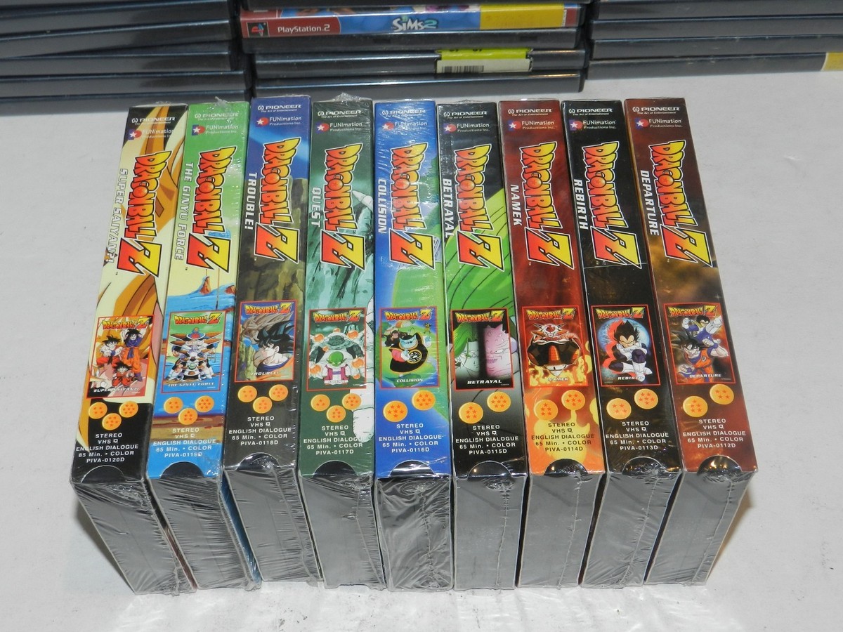 Dragon Ball Z - Namek: Box Set (VHS, 1999, 9-Tape Set, Dubbed) for