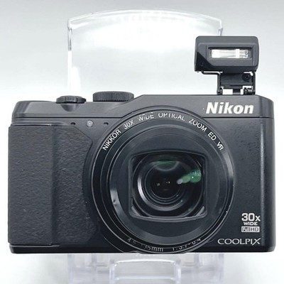 Nikon Coolpix S9900 Black 16.0MP 30x Compact Digital Camera Used