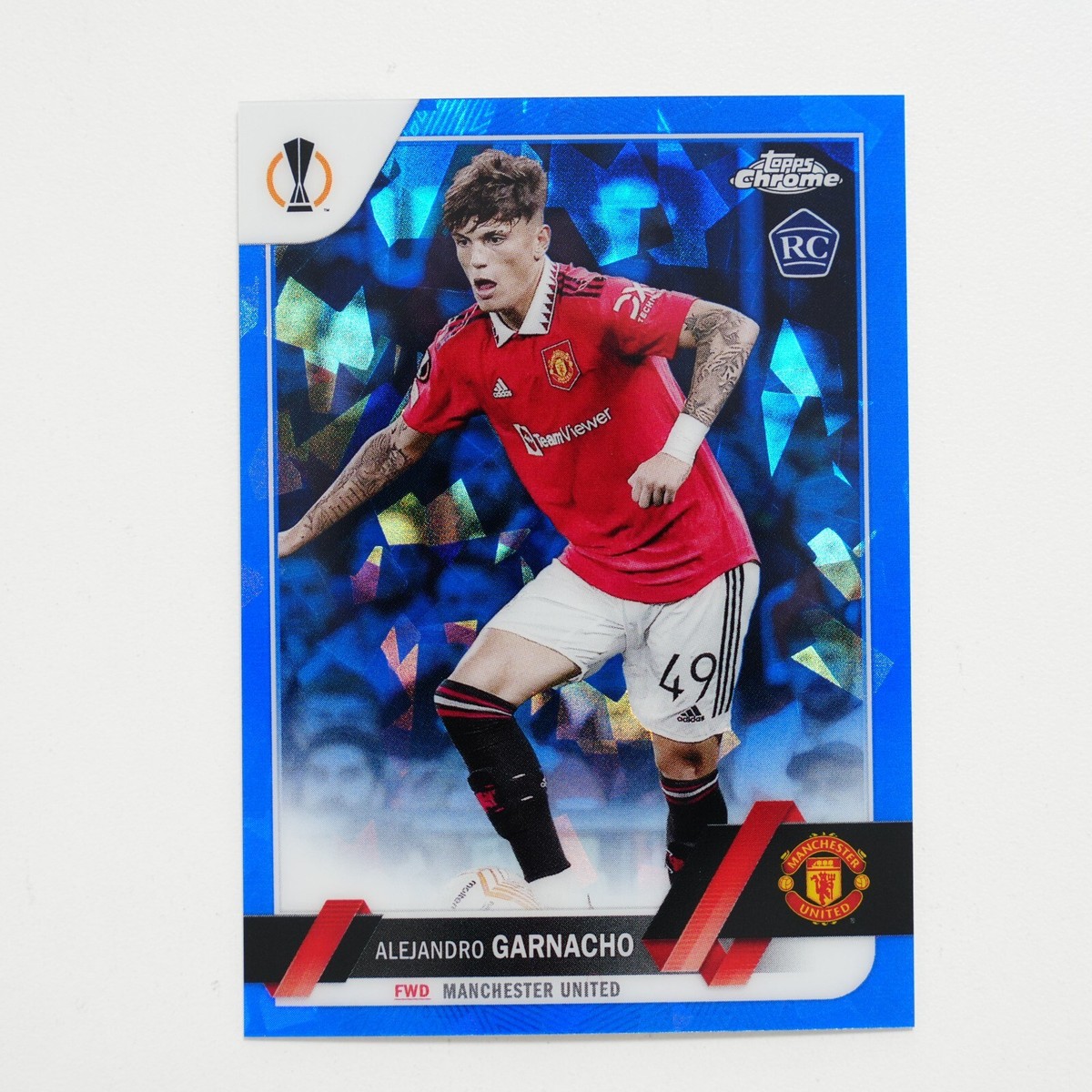 2023 Topps Chrome Garnacho RC Auto