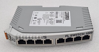 PHOENIX CONTACT FL SWITCH 1000 1008N Industrial Ethernet Switch 8