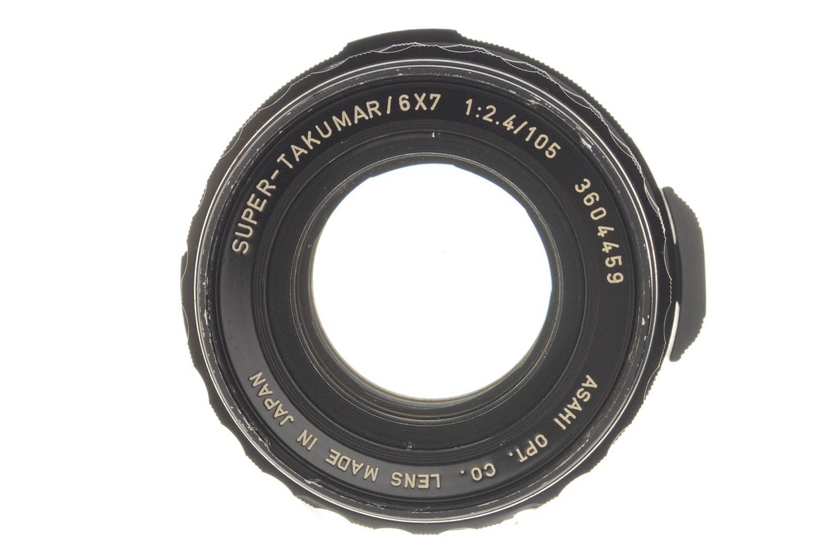 Exc+5】Pentax 6x7 67 Eye Level Film Camera SMC Takumar 105mm f2.4