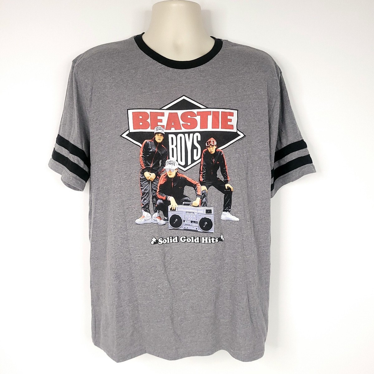 Vintage Beastie Boys T Shirt XXL Solid Gold Hits Official