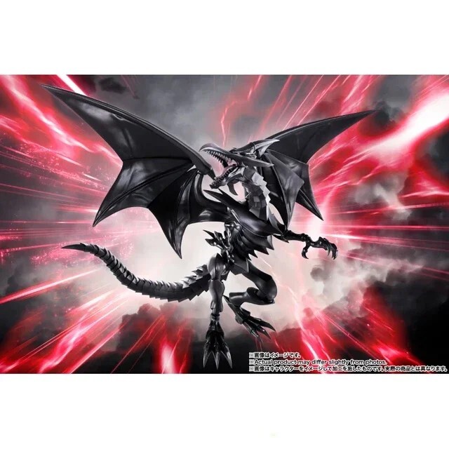 Original Bandai S.H.MonsterArts SHM Yu Gi Oh Red Eyes Black Dragon