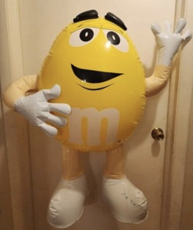 Inflatable Yellow m&m New m&m Mars | eBay