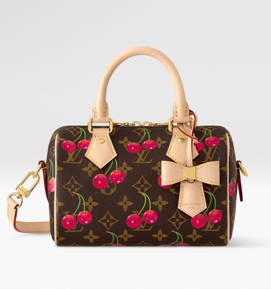 Louis Vuitton Murakami Cherry Speedy Bandoulière 20 LV x TM 2025