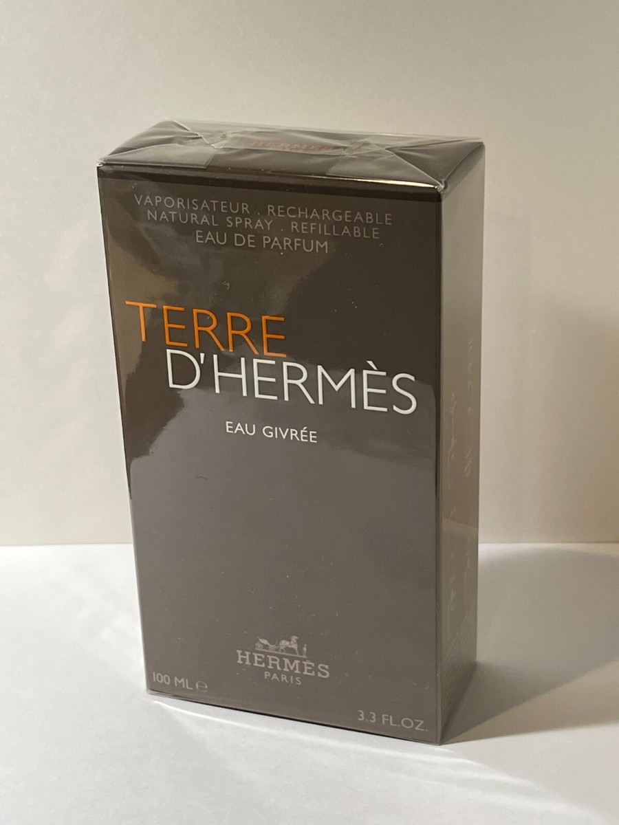 Hermes TERRE D'HERMES Eau GIVREE Eau de PARFUM 3.3fl oz/100ml NIB