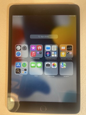Apple iPad Mini 4 128GB Wi-Fi + Cellular Unlocked – Gray