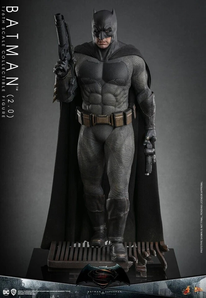IN STOCK Hot Toys MMS731 1/6 Batman v Superman 2.0 Batman Normal