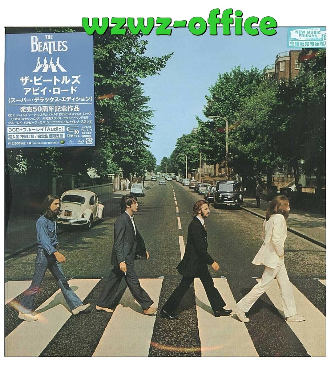 The Beatles Abbey Road 50th Super Deluxe Japan (4 CD Blu-ray, 2019