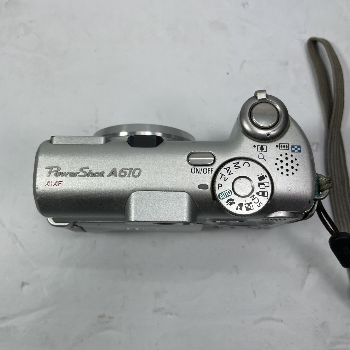 Canon PowerShot A610 Compact 5.0 MP Digital Camera (silver) *NOT