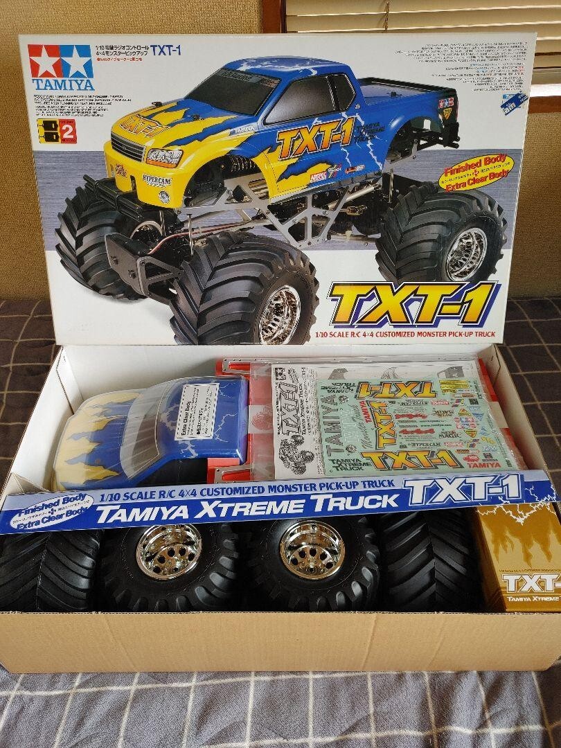 TAMIYA TXT-1 No. 58280 1/10 Scale RC 4x4 Customized Monster Pickup