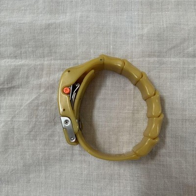 Cabane de Zucca Bone Watch Rare Ca Logo Analog Quartz Unique