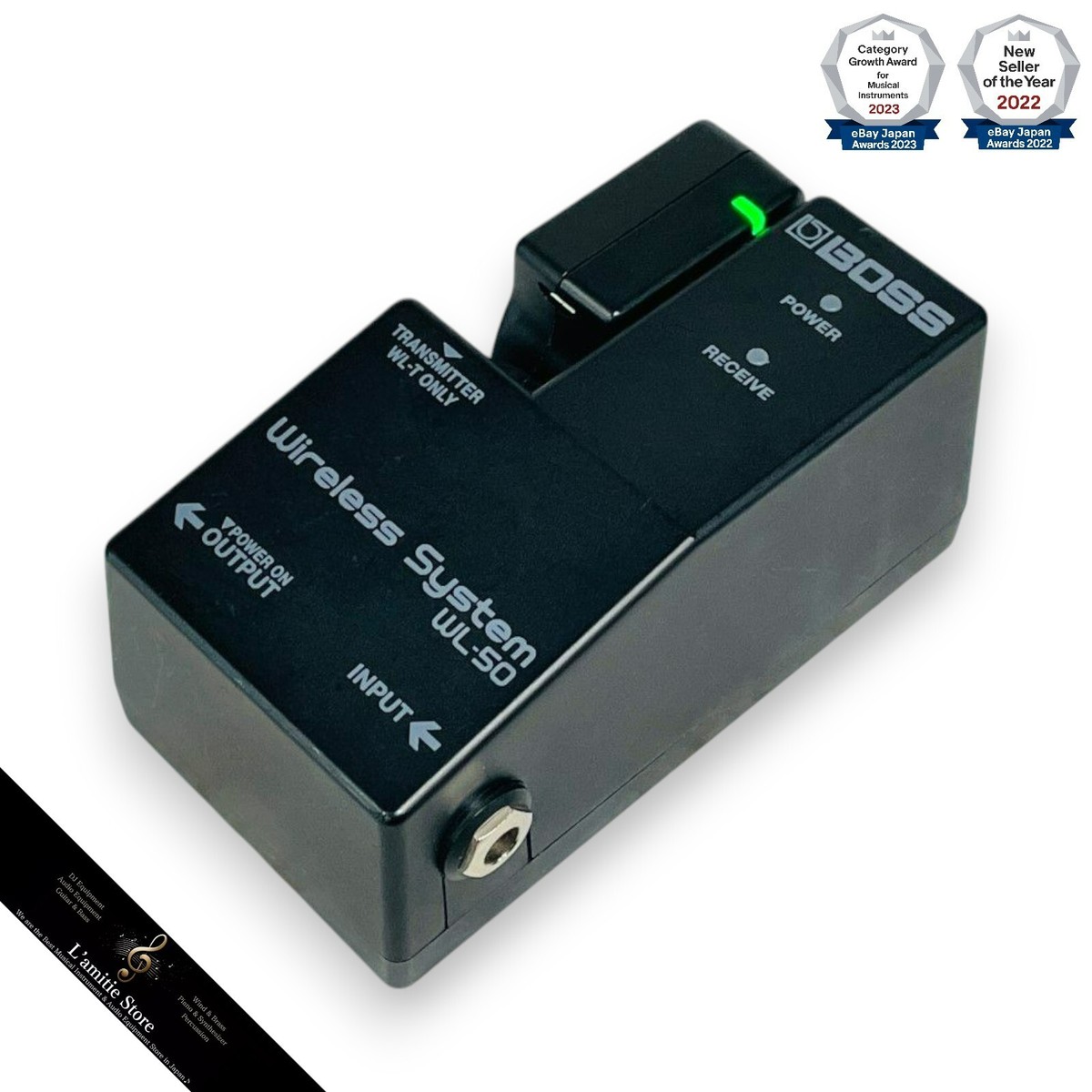 BOSS WL-50 Wireless system for Guitar Transmitter and receiver set