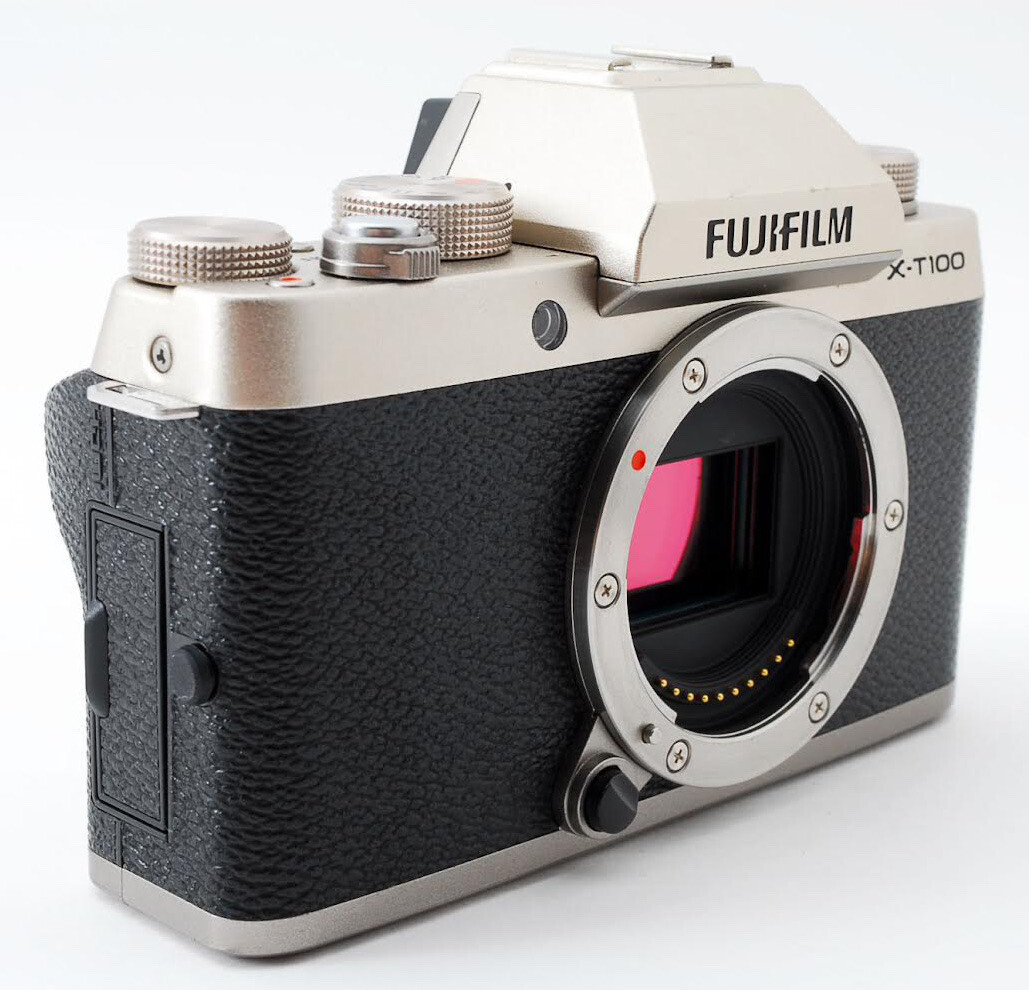 Fujifilm Fuji X-T100 digital camera Gold *superb made in Japan | eBay