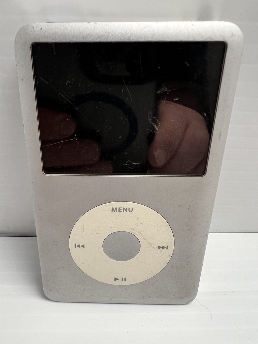 Apple iPod classic 6th Generation Silver (80GB) WORKING-TESTED | eBay