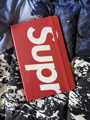 Supreme®/Moleskine® NotebookStyle: Red New FW24 | eBay