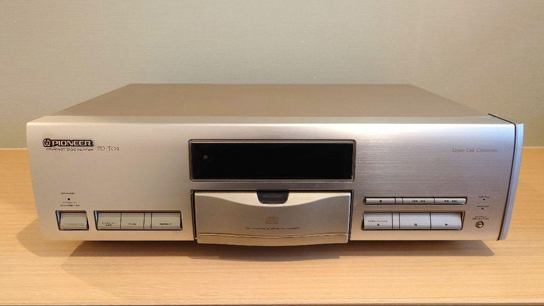 Pioneer PD-T04 CD Compact Disc Player Vintage Audio Confirmed