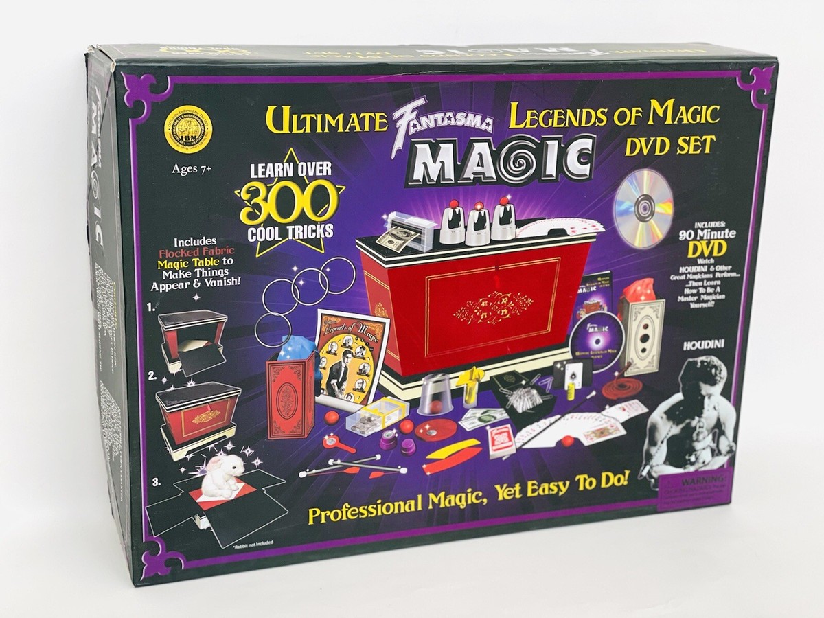 Fantasma Masters of Magic Set Starter Magic Kit 300+ Tricks NEW