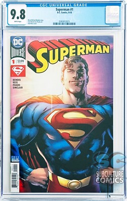 Superman #1 2018 DC Comics CGC 9.8 1st Print | eBay
