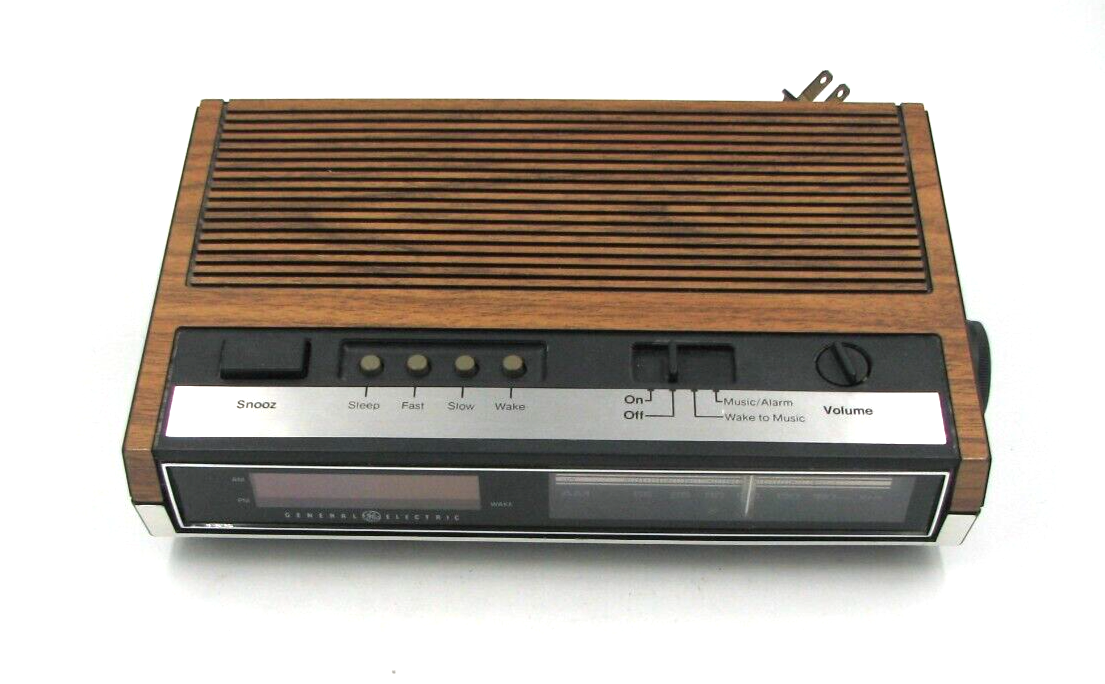 General Electric GE am/fm radio alarm clock | eBay